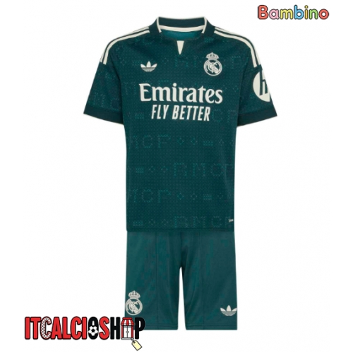 Real Madrid Marc Cucurella #17 Seconda Maglia Bambino 2026-27 Manica Corta (+ Pantaloni corti)
